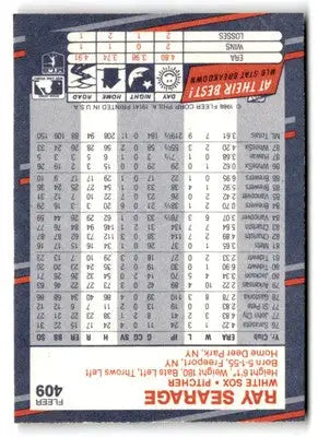 1988 Fleer #409 Ray Searage