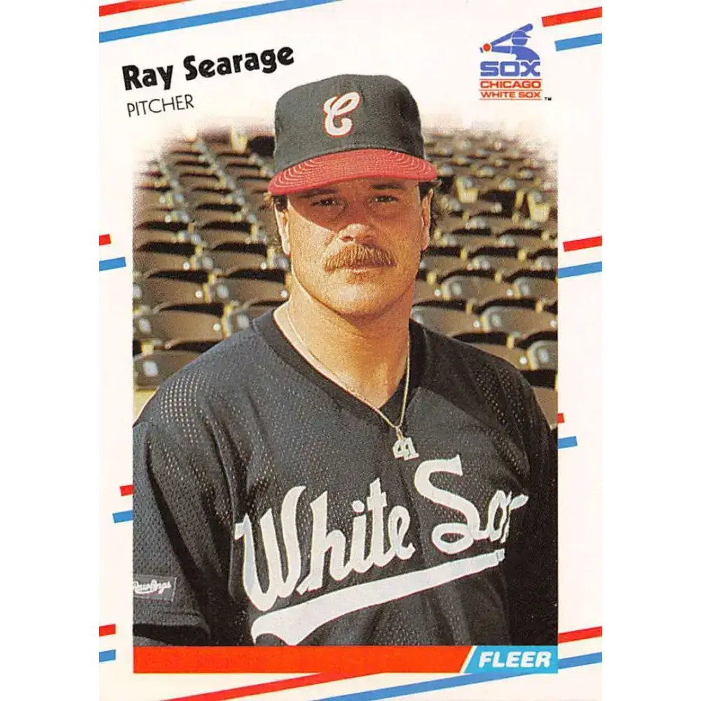 1988 Fleer #409 Ray Searage EX Excellent Chicago White Sox Baseball Card - Baseball Card Single