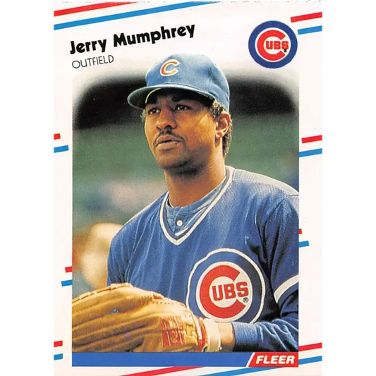 1988 Fleer #427 Jerry Mumphrey EX Excellent Chicago Cubs Baseball Card