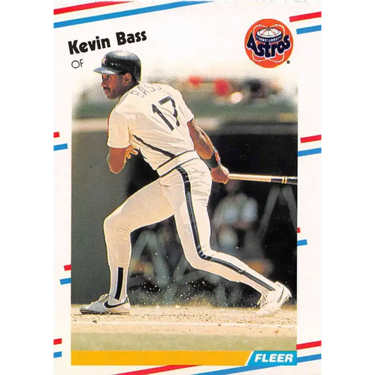1988 Fleer #440 Kevin Bass EX Excellent Houston Astros Baseball Card