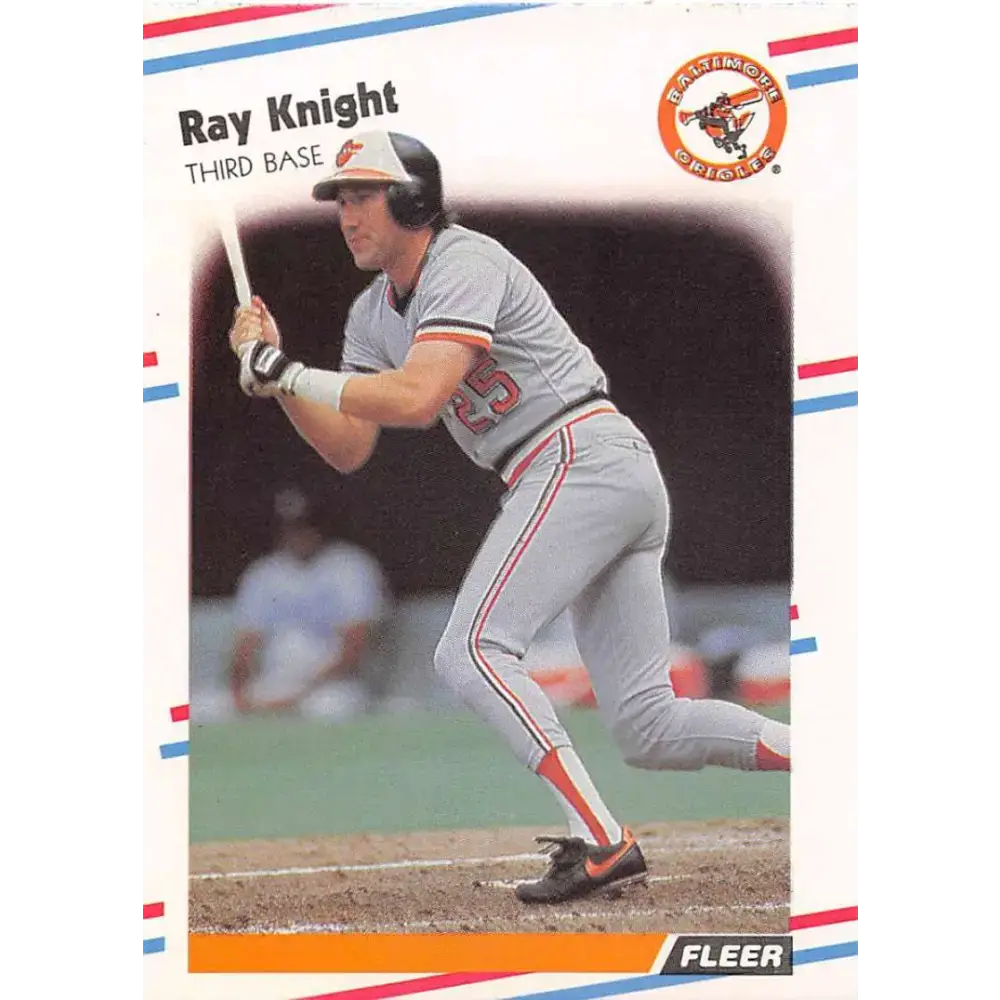 1988 Fleer #564 Ray Knight EX Excellent Baltimore Orioles Baseball Card - Baseball Card Single