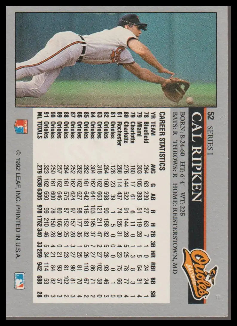 1988 Fleer #570 Cal Ripken Jr. - Baseball Card Single