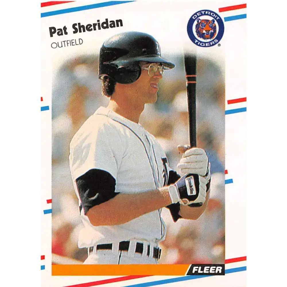 1988 Fleer #69 Pat Sheridan EX Excellent Detroit Tigers Baseball Card - Baseball Card Single