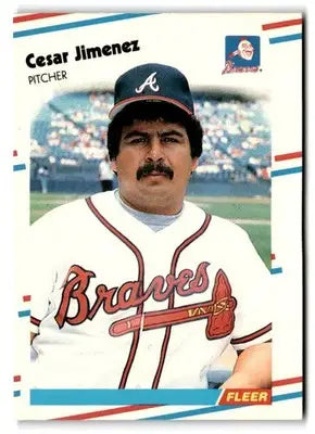 1988 Fleer Update #U-72 Cesar Jimenez - Baseball Card Single