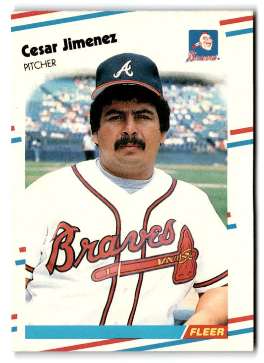 1988 Fleer Update #U-72 Cesar Jimenez - Baseball Card Single