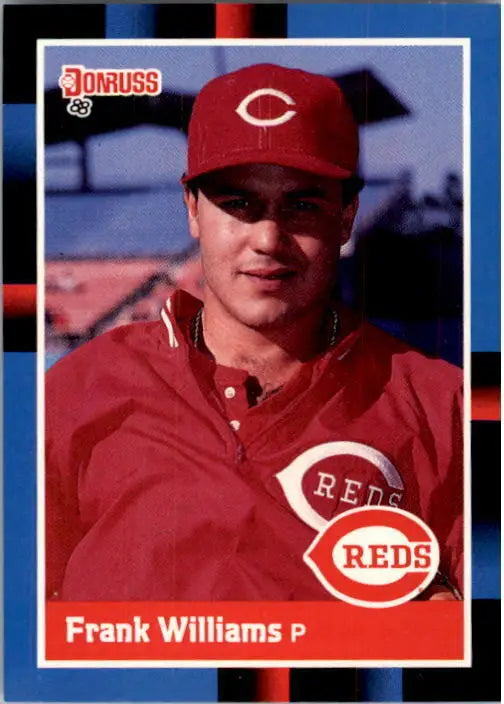 1988 Frank Williams Donruss Baseball Card #512 - Baseball Card Single