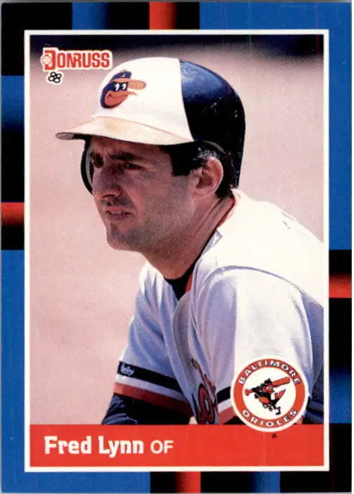 1988 Fred Lynn Donruss Baseball Card #248 - Baseball Card Single