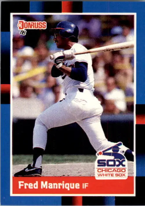 1988 Fred Manrique Donruss Baseball Card #493