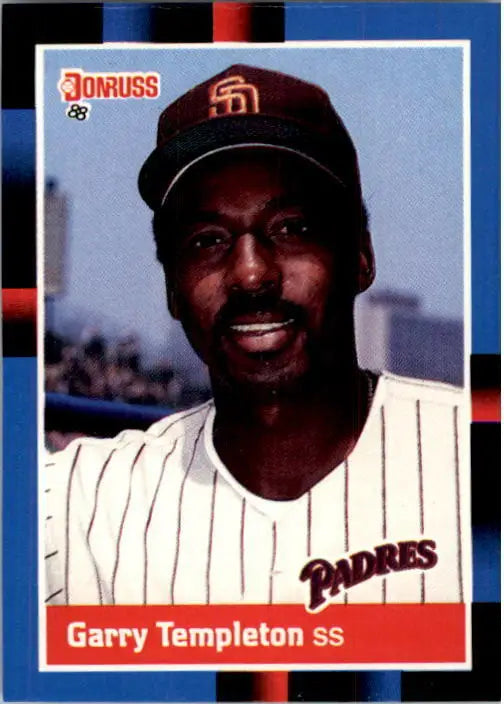 1988 Garry Templeton Donruss Baseball Card #649 - Baseball Card Single