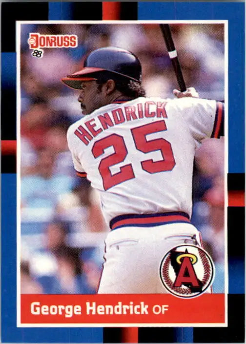 1988 George Hendrick Donruss Baseball Card #479 - Baseball Card Single