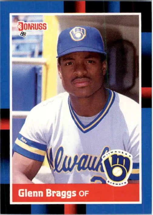 1988 Glenn Braggs Donruss Baseball Card #240 - Baseball Card Single