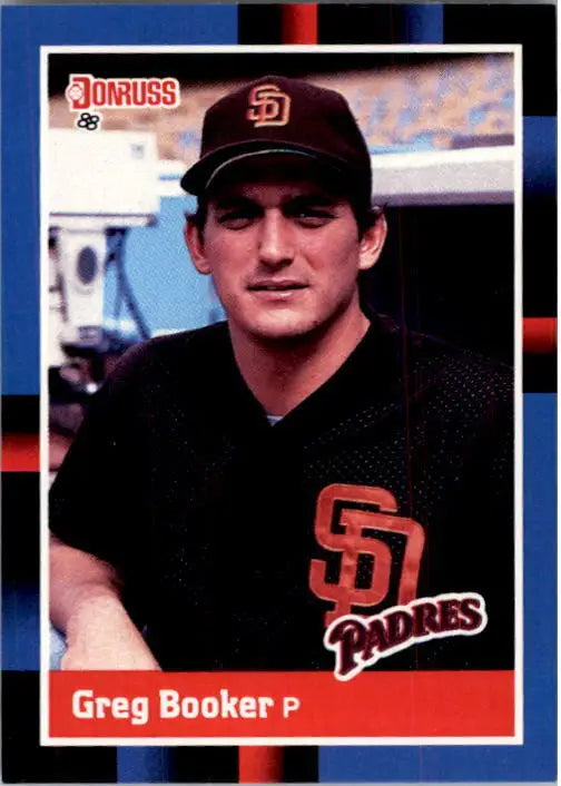 1988 Greg Booker Donruss Baseball Card #311 - Baseball Card Single