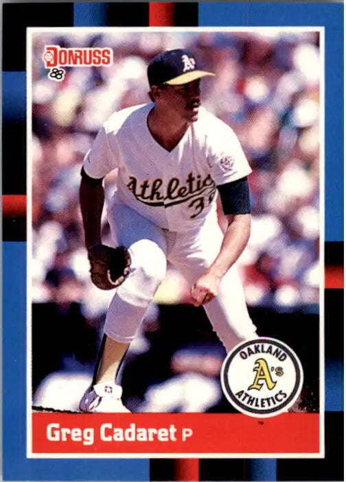 1988 Greg Cadaret Donruss Baseball Card #528 - Baseball Card Single