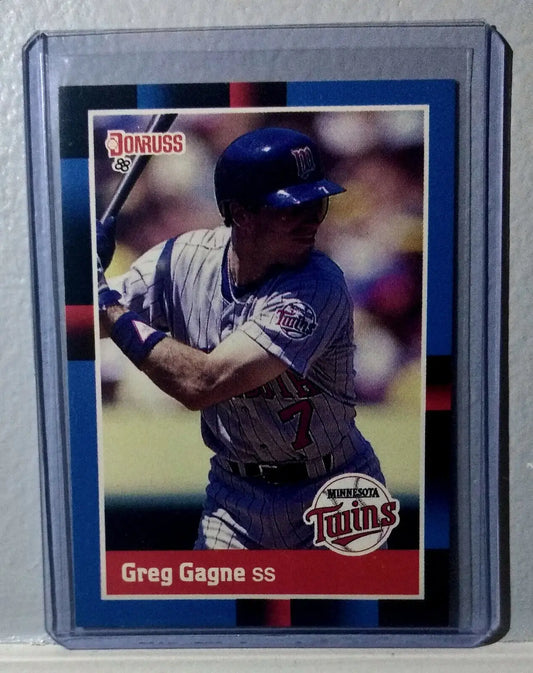 1988 Greg Gagne Donruss Baseball Card #441 - Baseball Card Single
