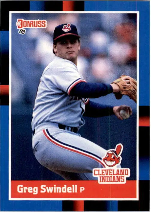 1988 Greg Swindell Donruss Baseball Card #227 - Baseball Card Single