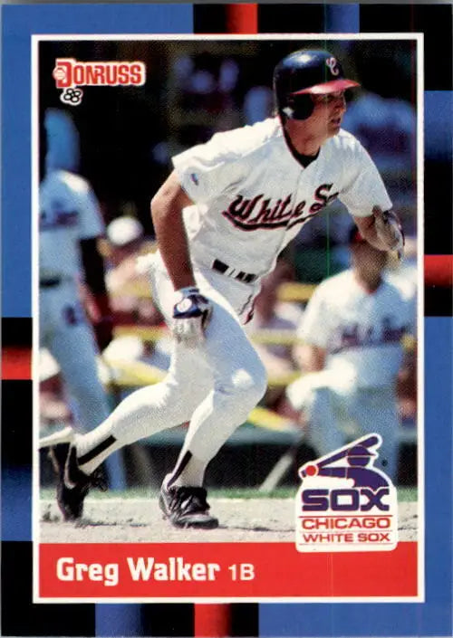 1988 Greg Walker Donruss Baseball Card #162 - Baseball Card Single