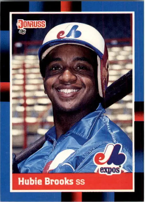 1988 Hubie Brooks Donruss Baseball Card #468 - Baseball Card Single