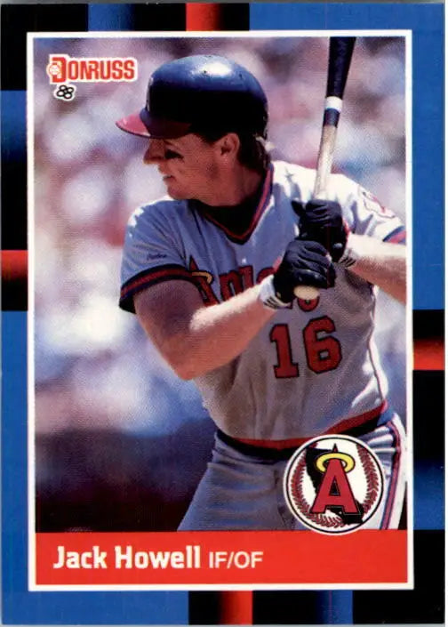 1988 Jack Howell Donruss Baseball Card #333 - Baseball Card Single