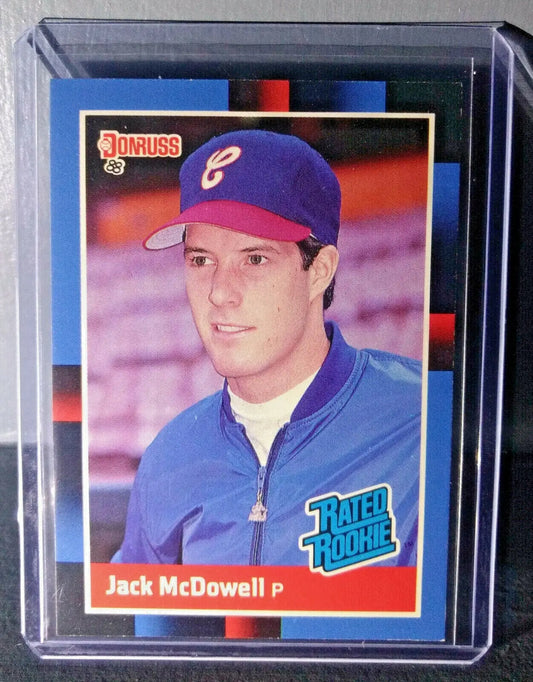 1988 Jack McDowell Donruss Rated Rookie #47 Baseball Card - Baseball Card Single