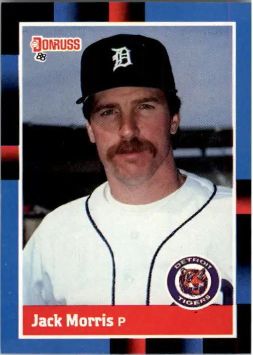 1988 Jack Morris Donruss Baseball Card #127 - Baseball Card Single