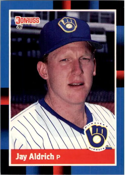 1988 Jay Aldrich Donruss Baseball Card #460 - Baseball Card Single