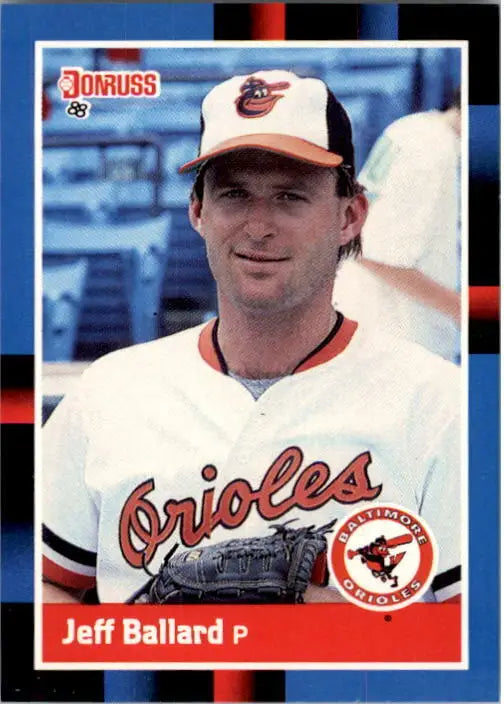 1988 Jeff Ballard Donruss Baseball Card #520 - Baseball Card Single