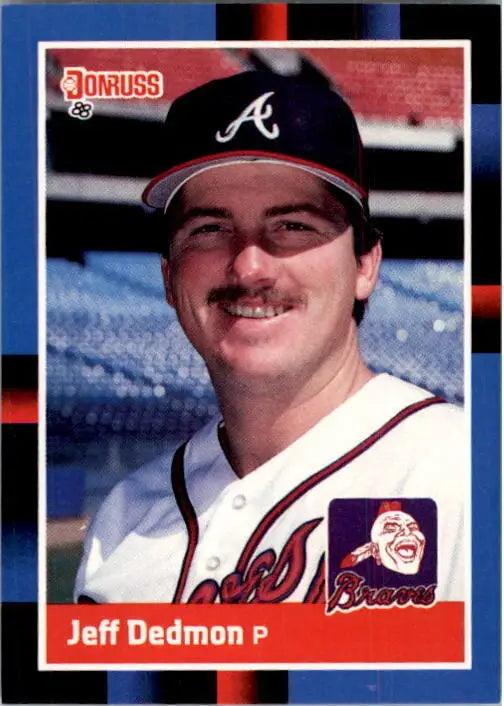 1988 Jeff Dedmon Donruss Baseball Card #325 - Baseball Card Single