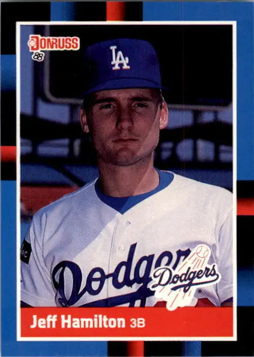 1988 Jeff Hamilton Donruss Baseball Card #525 - Baseball Card Single