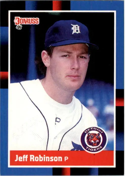 1988 Jeff Robinson Donruss Baseball Card #296 - Baseball Card Single