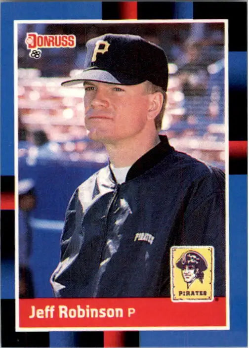 1988 Jeff Robinson Donruss Baseball Card #558 - Baseball Card Single
