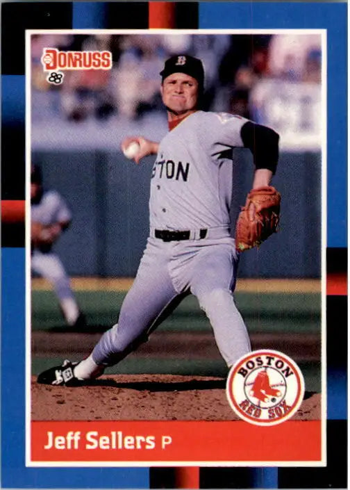 1988 Jeff Sellers Donruss Baseball Card #585 - Baseball Card Single