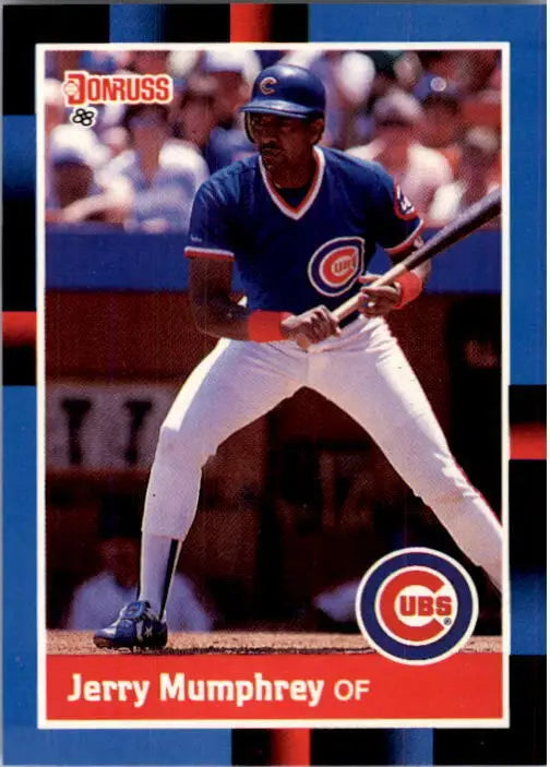 1988 Jerry Mumphrey Donruss Baseball Card #447 - Baseball Card Single