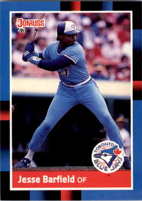 1988 Jesse Barfield Donruss Baseball Card #442 - Baseball Card Single