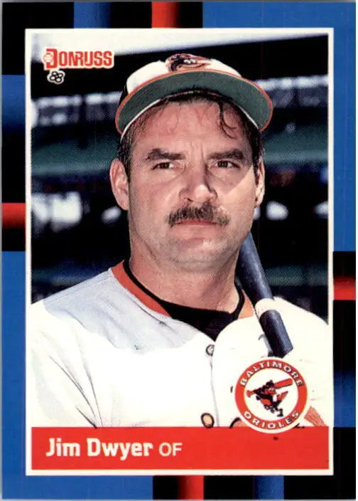 1988 Jim Dwyer Donruss Baseball Card #459 - Baseball Card Single