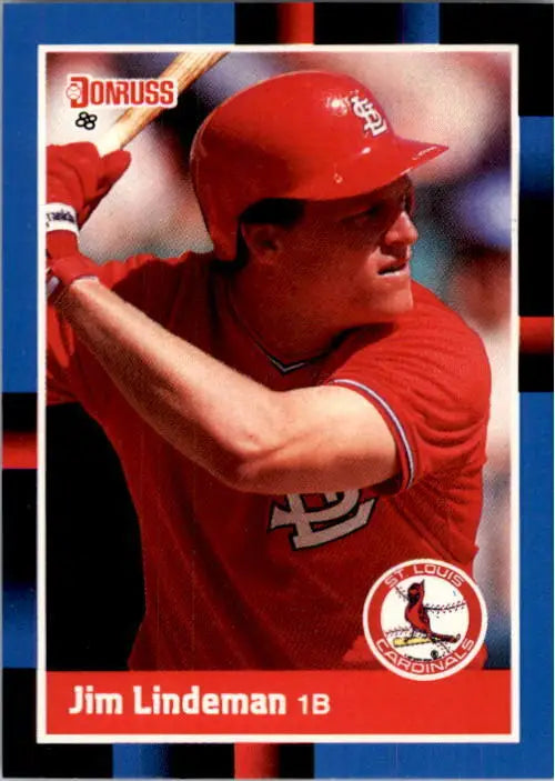 1988 Jim Lindeman Donruss Baseball Card #540 - Baseball Card Single