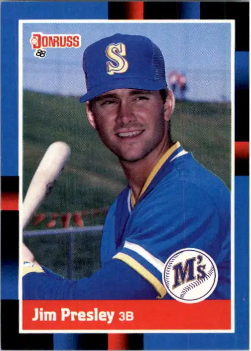 1988 Jim Presley Donruss Baseball Card #366