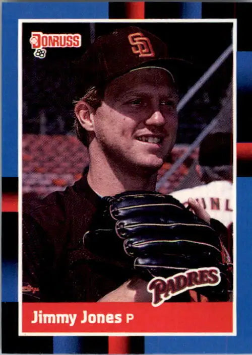 1988 Jimmy Jones Donruss Baseball Card #141 - Baseball Card Single