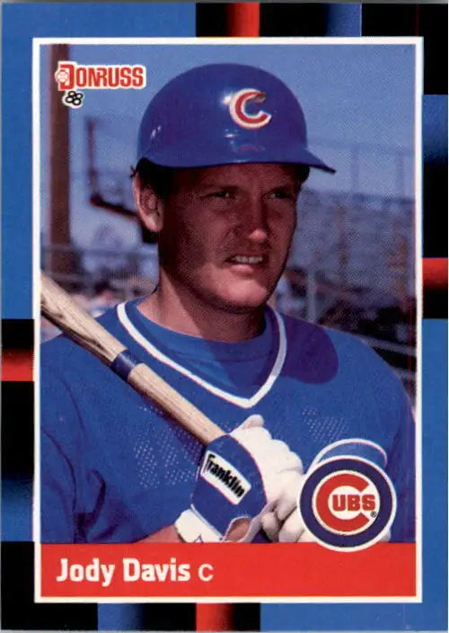 1988 Jody Davis Donruss Baseball Card #119 - Baseball Card Single