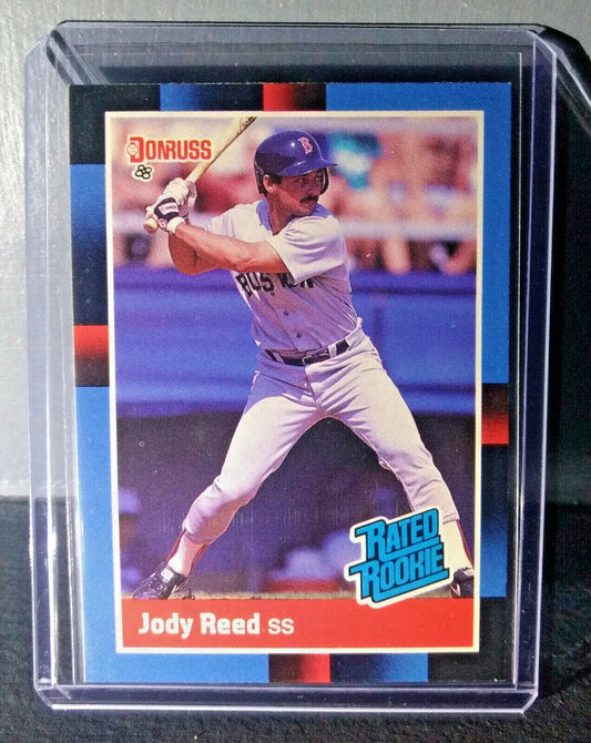1988 Jody Reed Donruss Rated Rookie #41 Baseball Card - Baseball Card Single