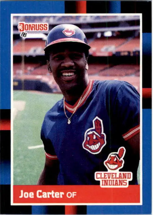 1988 Joe Carter Donruss Baseball Card #254 - Baseball Card Single