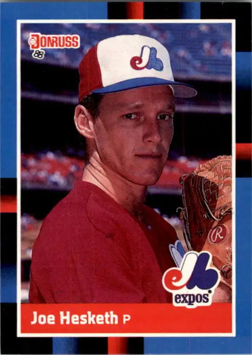 1988 Joe Hesketh Donruss Baseball Card #504