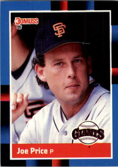 1988 Joe Price Donruss Baseball Card #655 - Baseball Card Single