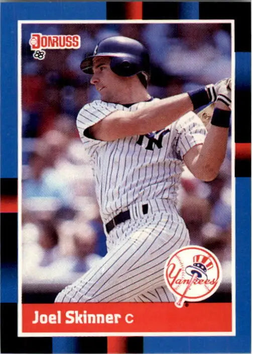 1988 Joel Skinner Donruss Baseball Card #474 - Baseball Card Single