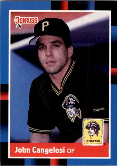 1988 John Cangelosi Donruss Baseball Card #435 - Baseball Card Single