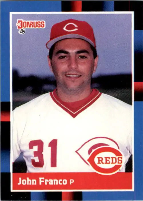 1988 John Franco Donruss Baseball Card #123 - Baseball Card Single