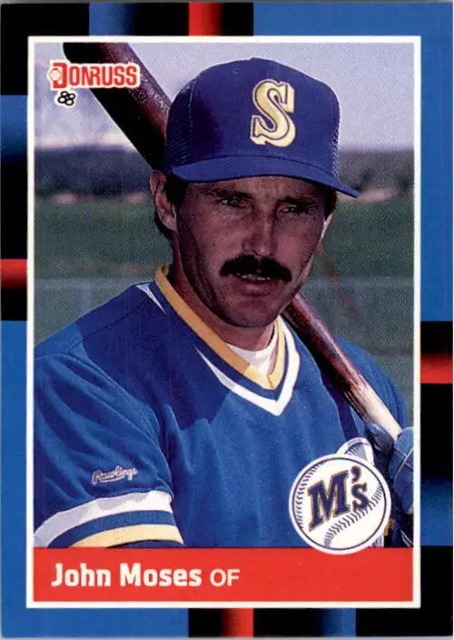 1988 John Moses Donruss Baseball Card #440 - Baseball Card Single
