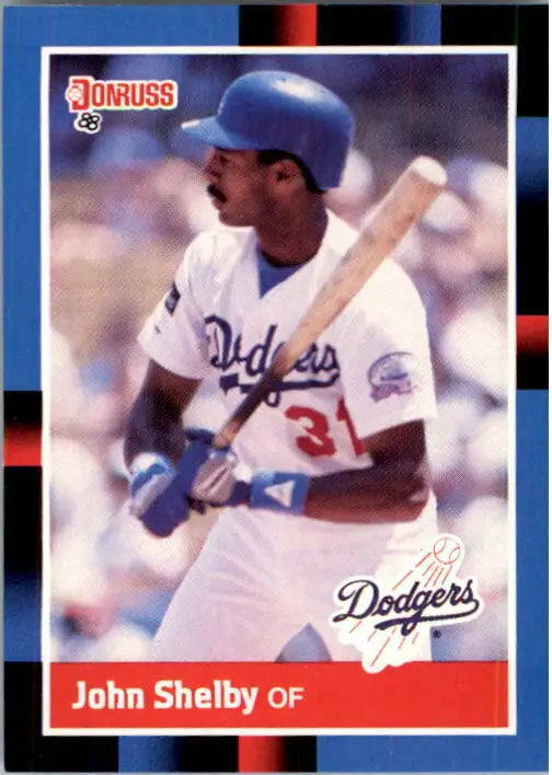 1988 John Shelby Donruss Baseball Card #352 - Baseball Card Single