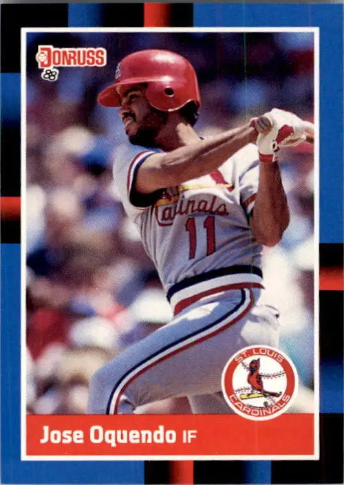 1988 Jose Oquendo Donruss Baseball Card #234 - Baseball Card Single