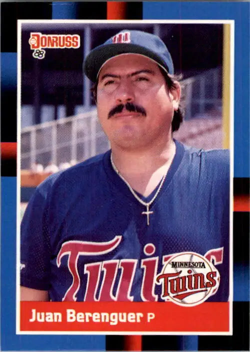 1988 Juan Berenguer Donruss Baseball Card #395 - Baseball Card Single