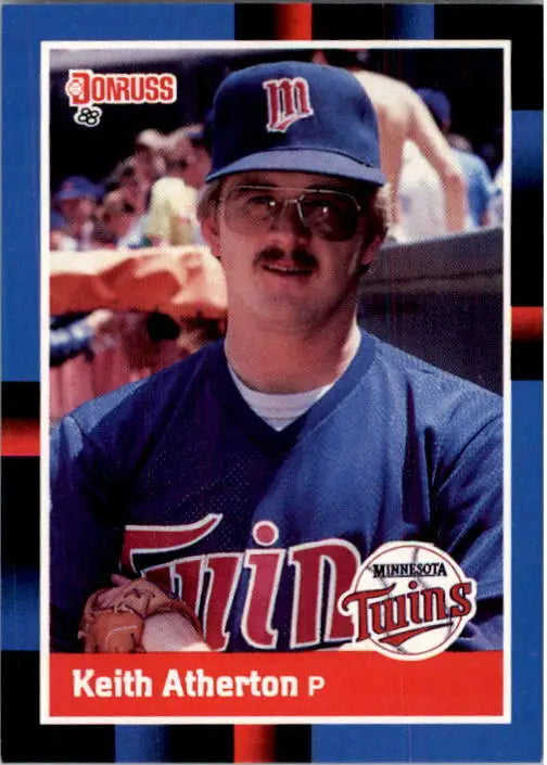 1988 Keith Atherton Donruss Baseball Card #318 - Baseball Card Single